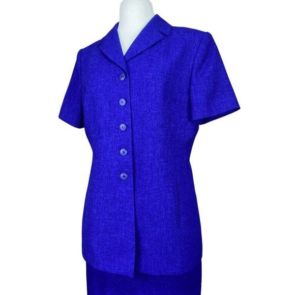 Le Suit Skirt Suit Set‎ 12 Petite - Picture 4 of 8